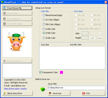 Easy2Icon screenshot