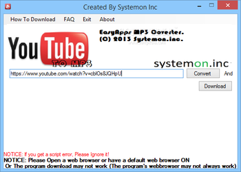 EasyApps Youtube to MP3 screenshot