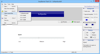 EasyBanner Flash screenshot 2