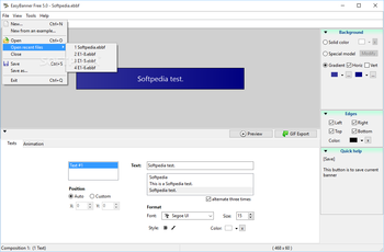 EasyBanner Free screenshot