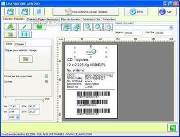 EASYBARCODELABELPRO screenshot 2