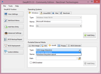 EasyBCD screenshot 4