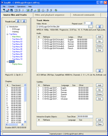 EasyBD Authoring Studio screenshot