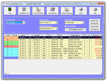 EasyBook screenshot