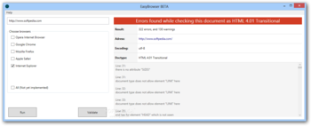 EasyBrowser screenshot