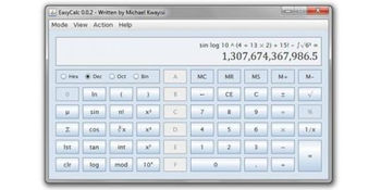 EasyCalc screenshot