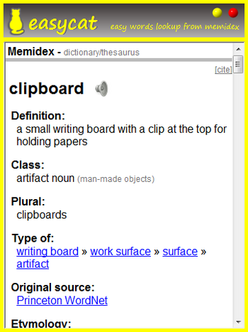 Easycat's Easywords screenshot