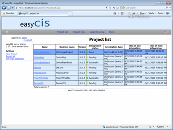 easyCIS screenshot 3