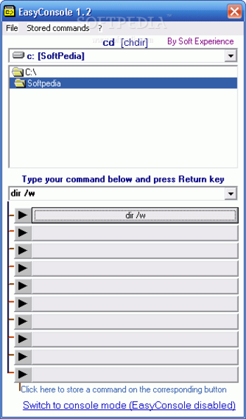 EasyConsole screenshot