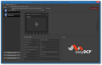 easyDCP Creator screenshot 3