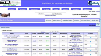 EasyDirector screenshot