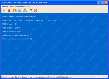 EasyFtp Server screenshot