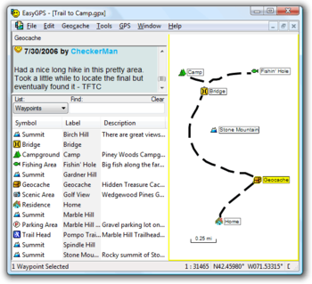 EasyGPS FREE screenshot