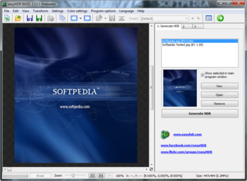 easyHDR BASIC screenshot