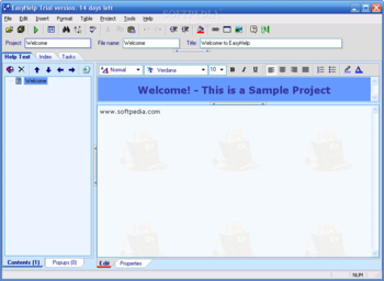 EasyHelp screenshot