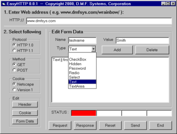 EasyHTTP screenshot