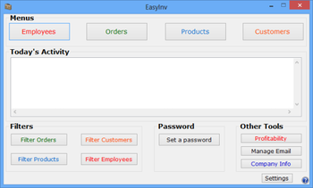 EasyInv screenshot