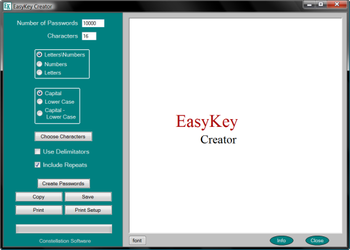 EasyKey Creator screenshot