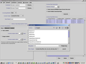 EasyLicenser screenshot