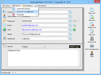 EasyLoginSaver screenshot 3