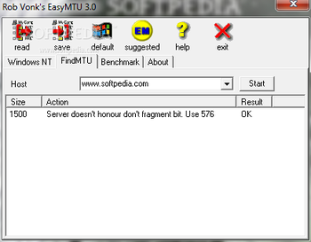 EasyMTU screenshot 2