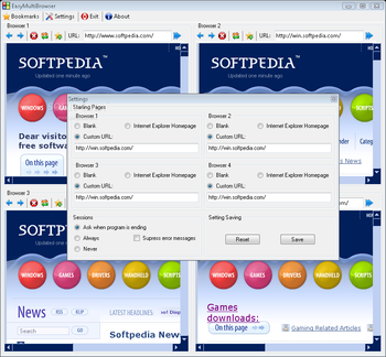 EasyMultiBrowser screenshot 2