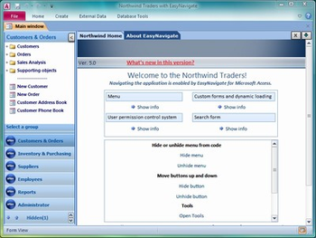 EasyNavigate for Access screenshot