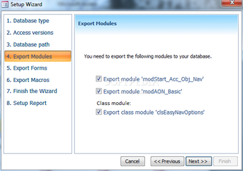 EasyNavigate for Access screenshot 3