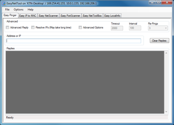 EasyNetTool screenshot
