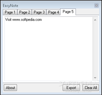 EasyNote screenshot