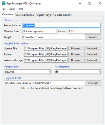 EasyPackager MSI screenshot 3