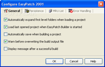 EasyPatch 2001 Builder screenshot 2