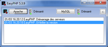 EasyPHP screenshot
