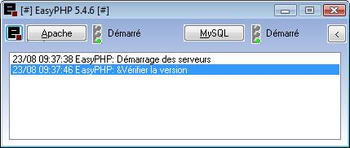 EasyPHP screenshot