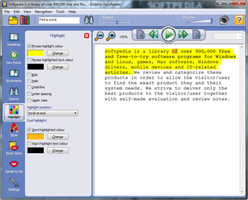 EasyReader screenshot 2