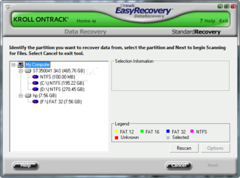 EasyRecovery DataRecovery screenshot 2