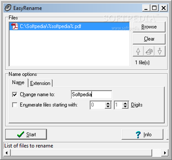 EasyRename screenshot