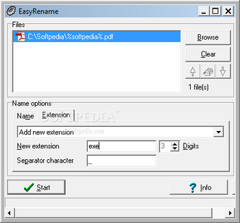 EasyRename screenshot 2