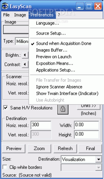 EasyScan screenshot 2