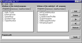 EasyStartUp screenshot 2