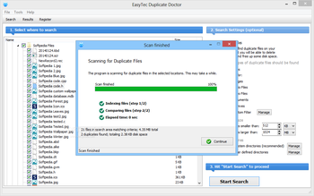 EasyTec Duplicate Doctor screenshot 2