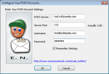 EasyToUseTools EMail Notifier screenshot