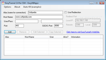 EasyTunnel screenshot