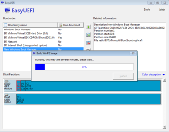 EasyUEFI screenshot 3