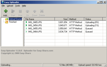 EasyUploader screenshot 2