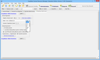 EasyWare Human Resource Manager screenshot 12