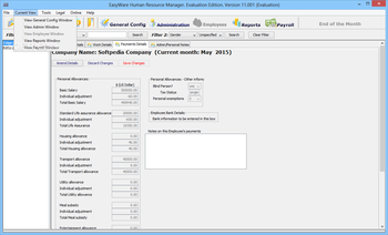 EasyWare Human Resource Manager screenshot 3