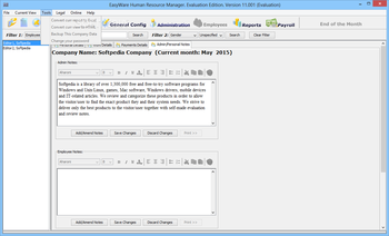 EasyWare Human Resource Manager screenshot 4