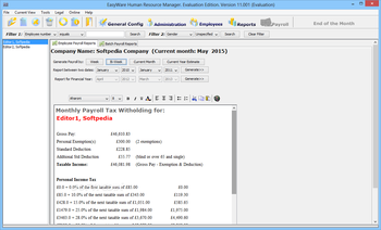 EasyWare Human Resource Manager screenshot 9