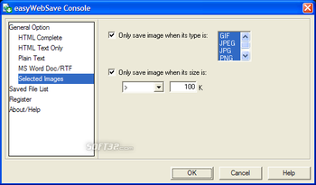 easyWebSave screenshot 4
